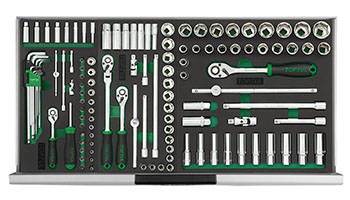 Tủ đồ nghề 7 ngăn 338pcs Toptul GV-33813 Tủ đồ nghề 7 ngăn 338pcs Toptul GV-33813