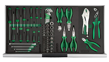 Tủ đồ nghề 7 ngăn 338pcs Toptul GV-33813 Tủ đồ nghề 7 ngăn 338pcs Toptul GV-33813