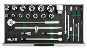 Tủ đồ nghề 7 ngăn 338pcs Toptul GV-33813 Tủ đồ nghề 7 ngăn 338pcs Toptul GV-33813