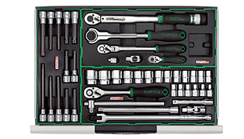 Tủ dụng cụ 7 ngăn 234PCS Toptul GT-23403 Tủ dụng cụ 7 ngăn 234PCS Toptul GT-23403