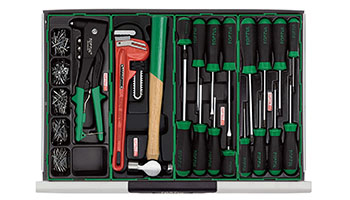 Tủ dụng cụ 7 ngăn 234PCS Toptul GT-23403 Tủ dụng cụ 7 ngăn 234PCS Toptul GT-23403