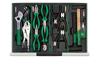 Tủ dụng cụ 7 ngăn 234PCS Toptul GT-23403 Tủ dụng cụ 7 ngăn 234PCS Toptul GT-23403