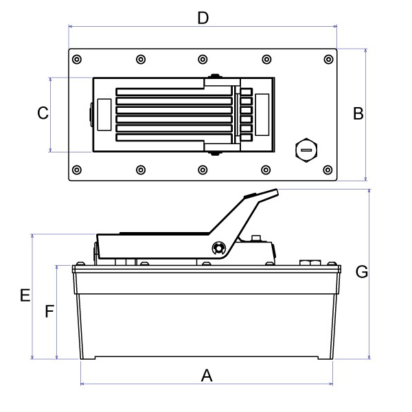 Bơm thủy lực HDAP3000 Bơm thủy lực HDAP3000