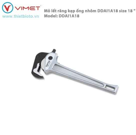 Mỏ lết răng kẹp ống nhôm DDAI1A18 size 18