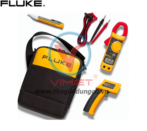 Bộ đồng hồ đo nhiệt đô, ,điện năng ,kiểm tra điện năng Fluke-62-322-1AC