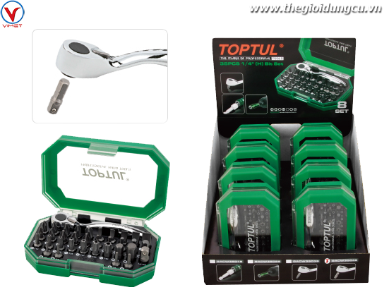 Bộ cần siết 35 món 1/4