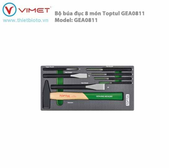 Bộ búa đục 8 món Toptul GEA0811