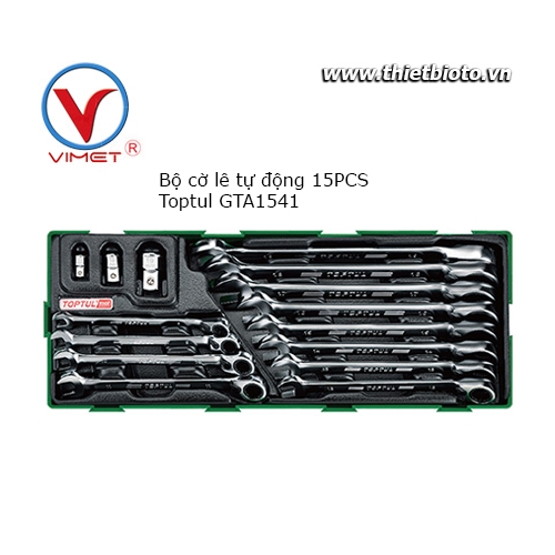 Bộ cờ lê tự động 15 chi tiết Toptul GTA1541