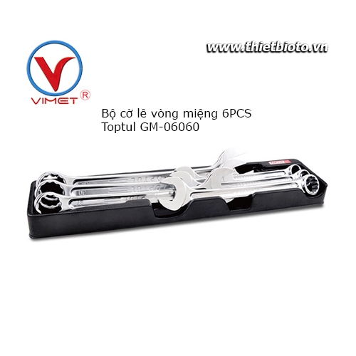 Bộ cờ lê vòng miệng 6 chi tiết Toptul GM-06060