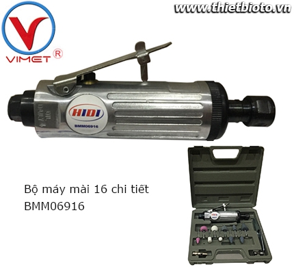 Bộ dụng cụ máy mài 1/4inch 16 chi tiết BMM06916