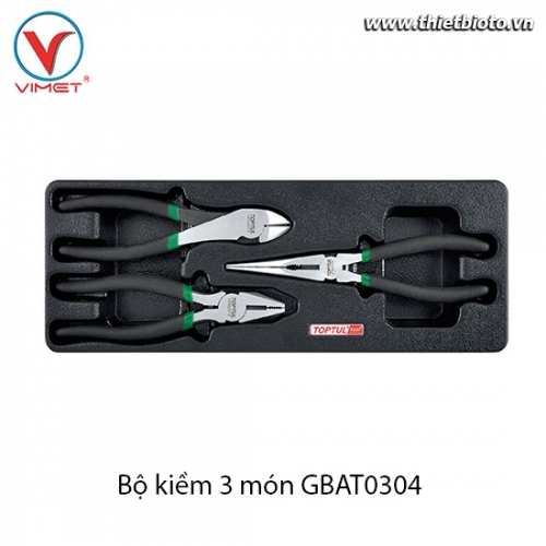 Bộ kìm 3 món TOPTUL GBAT0304