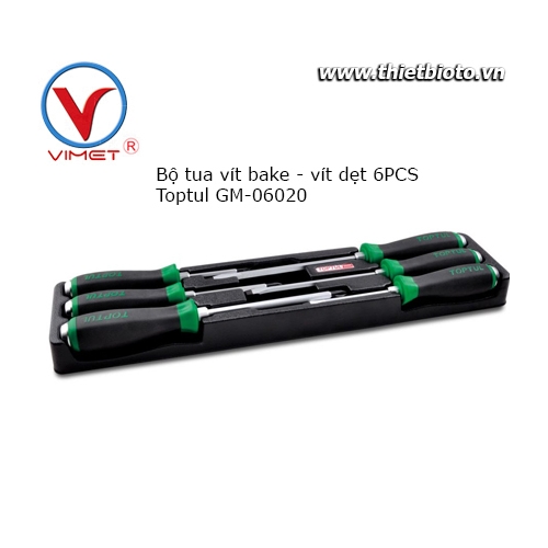 Bộ tua vít 6 chi tiết Toptul GM-0602