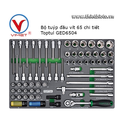 Bộ tuýp đầu vít 1/2