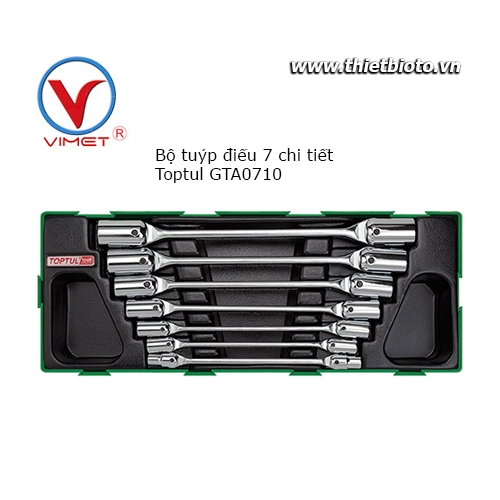 Bộ tuýp điếu 7 chi tiết Toptul GTA0710