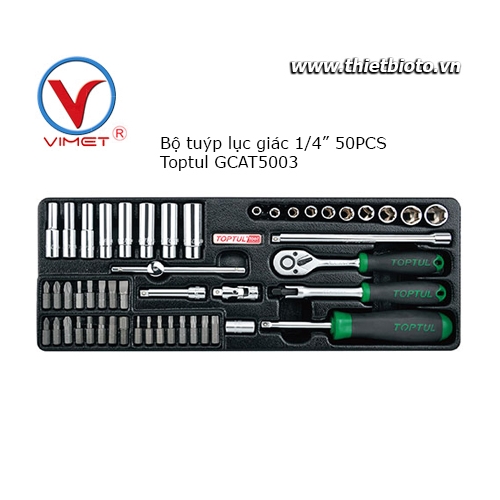 Bộ tuýp lục giác 1/4