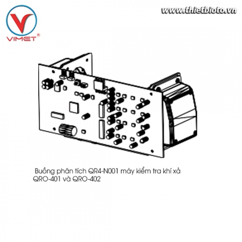 Buồng phân tích kiểm tra khí xả QRO-401 và QRO-402