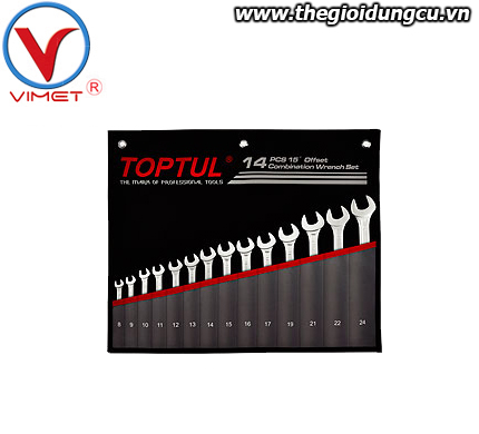 Bộ cờ lê vòng miệng 14 món topul GPCW1401