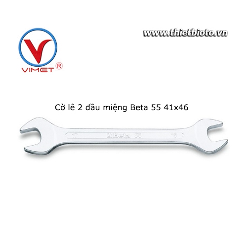 Cờ lê 2 đầu miệng Beta 55 41x46