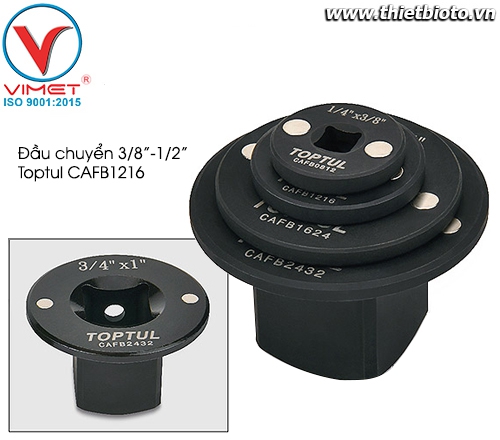 Đầu chuyển 3/8-1/2 Toptul CAFB1216