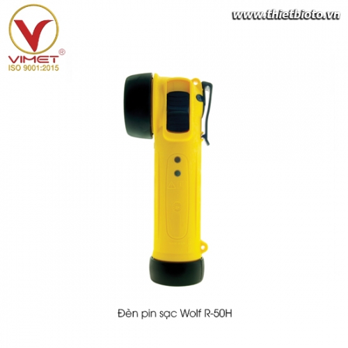 Đèn pin cầm tay an toàn tiêu chuẩn ATEX WOLF R-50H