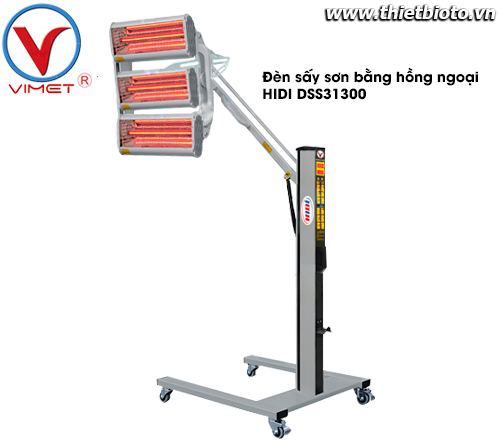 Đèn sấy sơn bằng hồng ngoại 3 bóng DSS31300