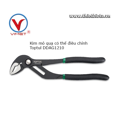 Kìm mỏ quạ có điều chỉnh Toptul DDAG1210