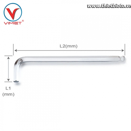 Lục giác đầu bi 5mm Toptul AGBE0517