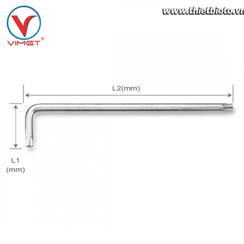 Lục giác L đầu sao T8 Toptul AIAL0807
