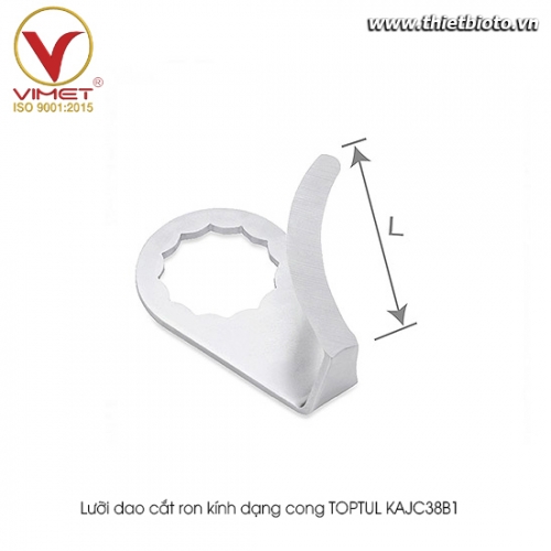 Lưỡi dao cắt ron kính dạng cong TOPTUL KAJC38B1