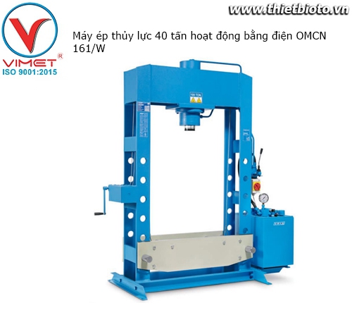 Máy ép thủy lực 40 tấn hoạt động bằng điện OMCN 161/W
