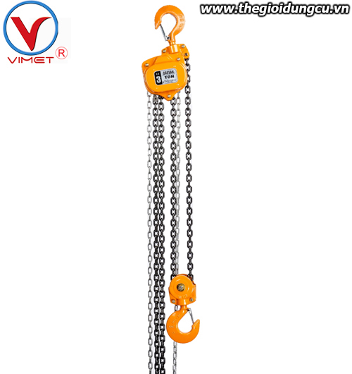 Palang xích kéo tay 1.5 tấn Deasan DSN1.5