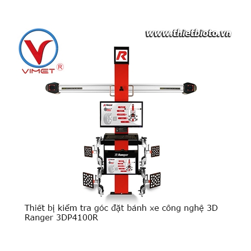 Thiết bị kiểm tra góc đặt bánh xe công nghệ 3D Ranger 3DP4100R
