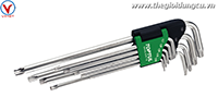 Bộ lục giác sao 9 món dài TOPTUL GAAL0915