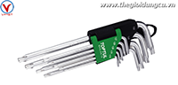 Bộ lục giác sao 9 món TOPTUL GAAL0919