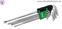 Bộ lục giác sao 9 món dài TOPTUL GAAL0924