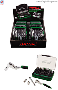 Bộ tuýp và cần tự động - bao gồm 6 bộ GBAW4101 (6x41 chi tiết)