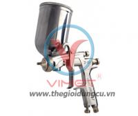 Súng sơn cốc trên lỗ 1.0 đến 1.5mm Cốc PC-4s 400ml W-101-G