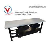 Bàn nguội chuyên dùng mặt bàn Inox VBNI1809