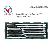 Bộ cờ lê vòng miệng16 chi tiết Toptul GTA1638