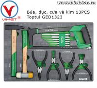 Bộ đồ nghề 13 chi tiết Toptul GED1323