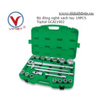 Bộ đồ nghề xách tay 19 chi tiết Toptul GCAI1902