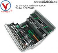 Bộ dụng cụ xách tay 63 chi tiết Toptul GCAZ0049