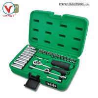 Bộ tuýp xách tay 1/4 inch 25pcs Toptul GCAI2501