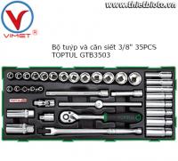 Bộ tuýp và cần xiết 3/8