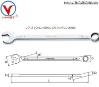 Cờ lê vòng miệng dài 16mm TOPTUL AAEL1616