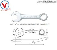 Cờ lê vòng miệng ngắn 12mm TOPTUL AAAF1212