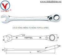 Cờ lê vòng miệng tự động 7/16 TOPTUL ADAA1414