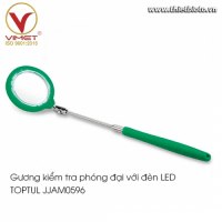 Gương kiểm tra phóng đại với đèn LED TOPTUL JJAM0596