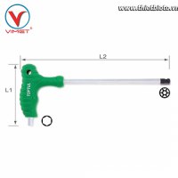 Lục giác L 1 đầu bi TOPTUL AGCA0521