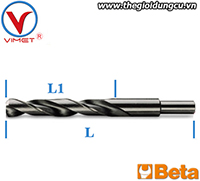 Mũi khoan Beta 412 A13,50
